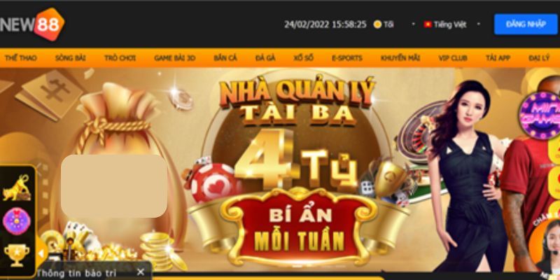 Thông tin mới nhất về sân chơi nhà cái New88