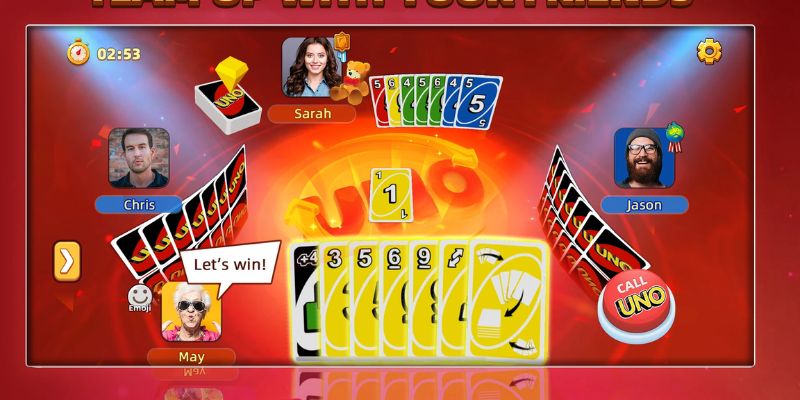 Lá bài đặc biệt chỉ có trong game bài Uno 